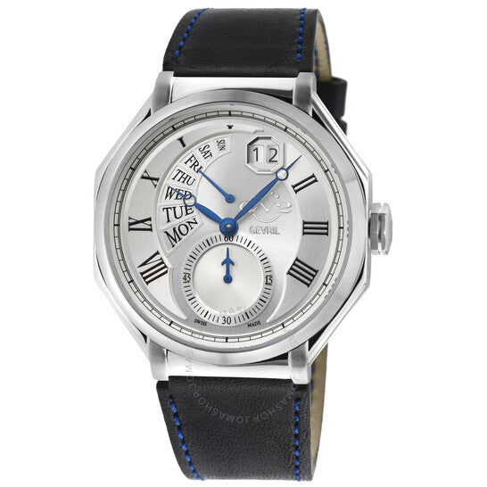 Gv2 By Gevril, Marchese Quartz Silver Dial Men's Watch