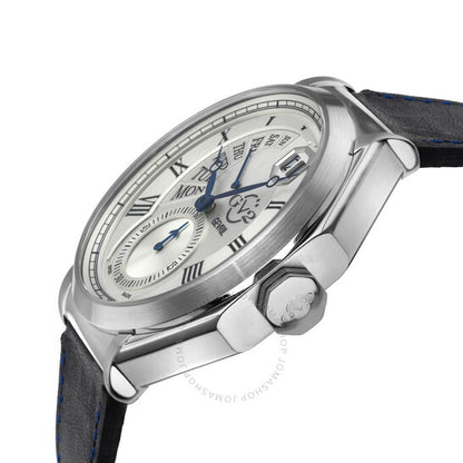 Gv2 By Gevril, Marchese Quartz Silver Dial Men's Watch