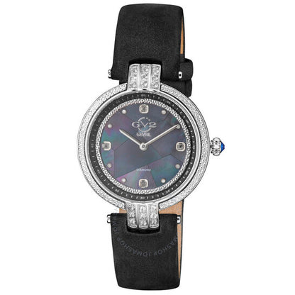 Gv2 By Gevril, Matera Diamond Mother of Pearl Dial Ladies Watch