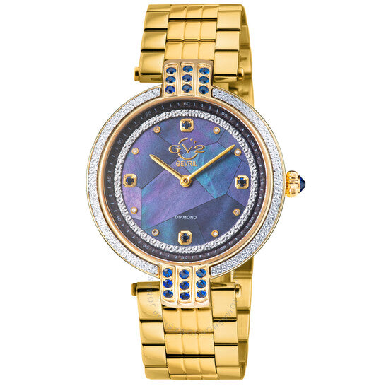 Gv2 By Gevril, Matera Diamond Mother of Pearl Dial Ladies Watch
