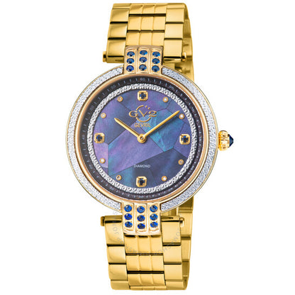 Gv2 By Gevril, Matera Diamond Mother of Pearl Dial Ladies Watch