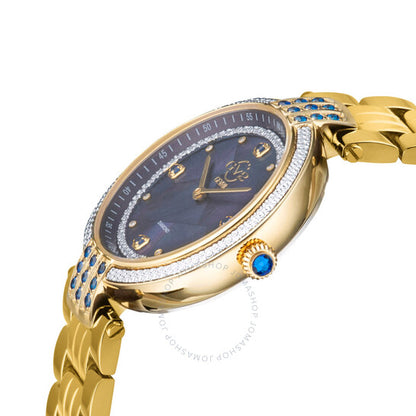 Gv2 By Gevril, Matera Diamond Mother of Pearl Dial Ladies Watch