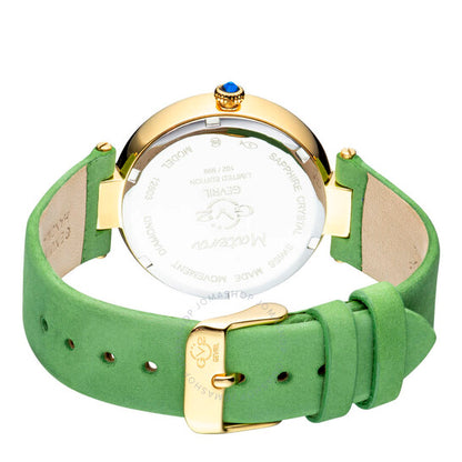 Gv2 By Gevril, Matera Diamond Mother of Pearl Dial Ladies Watch