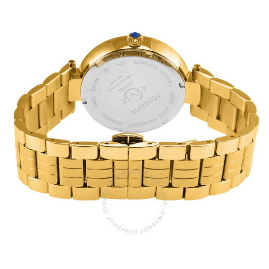 Gv2 By Gevril, Matera Diamond Mother of Pearl Dial Ladies Watch