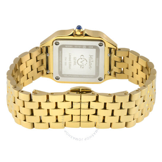 ساعة Gv2 من جيفريل، ميلانو، مينا بني ماسي للسيدات