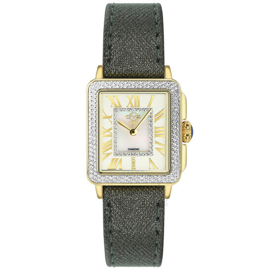 ساعة Gv2 من جيفريل، بادوفا، بمينا من عرق اللؤلؤ للسيدات