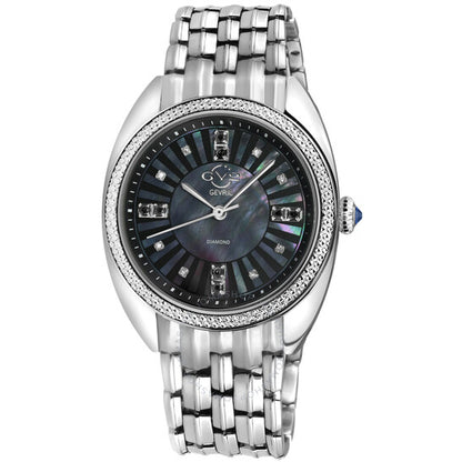 Gv2 By Gevril, Palermo Diamond Mother of Pearl Dial Ladies Watch