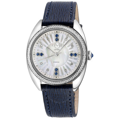 Gv2 By Gevril, Palermo Diamond Mother of Pearl Dial Ladies Watch