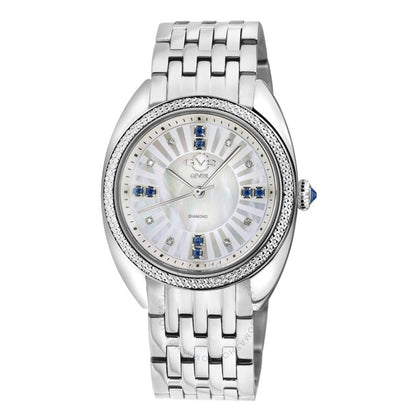 Gv2 By Gevril, Palermo Diamond Mother of Pearl Dial Ladies Watch