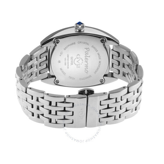 Gv2 By Gevril, Palermo Diamond Mother of Pearl Dial Ladies Watch