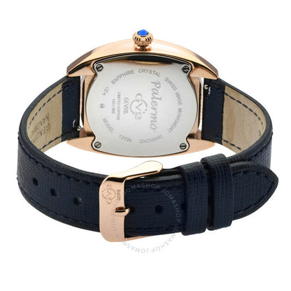 Gv2 By Gevril, Palermo Diamond Mother of Pearl Dial Ladies Watch