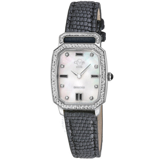 Gv2 By Gevril, Pavia Diamond Mother of Pearl Dial Ladies Watch