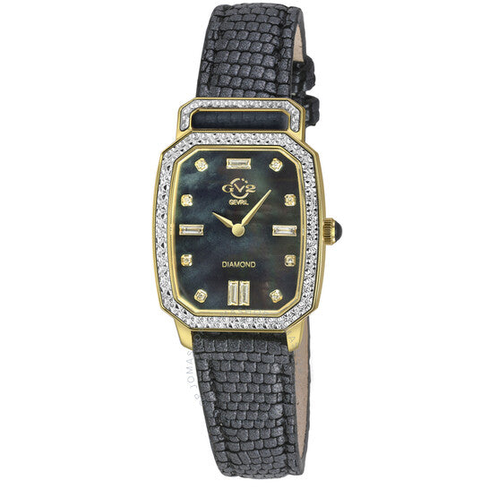 Gv2 By Gevril, Pavia Diamond Mother of Pearl Dial Ladies Watch