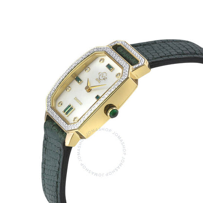 Gv2 By Gevril, Pavia Diamond Mother of Pearl Dial Ladies Watch