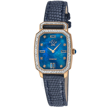 Gv2 By Gevril, Pavia Diamond Mother of Pearl Dial Ladies Watch