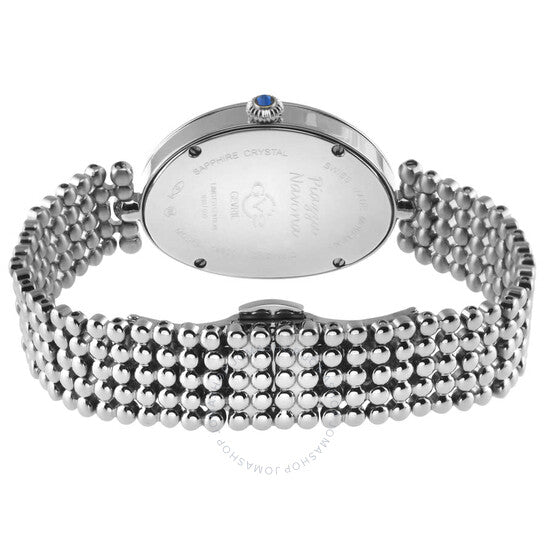 ساعة Gv2 من جيفريل، بيازا نافونا، مينا بيضاء للسيدات