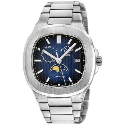 Gv2 By Gevril, Potente Automatic Blue Dial Men's Watch