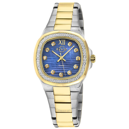 Gv2 By Gevril, Potente Diamond Mother of Pearl Dial Ladies Watch
