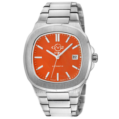Gv2 By Gevril, Potente Orange Dial Men's Watch