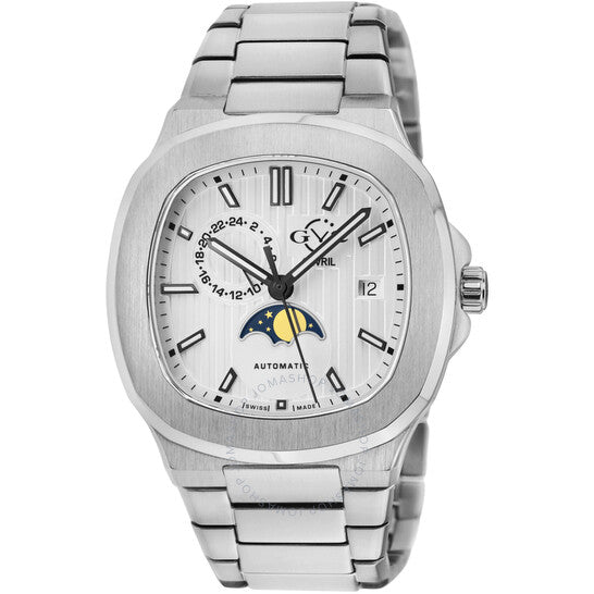 Gv2 By Gevril, Potente White Dial Men's Watch