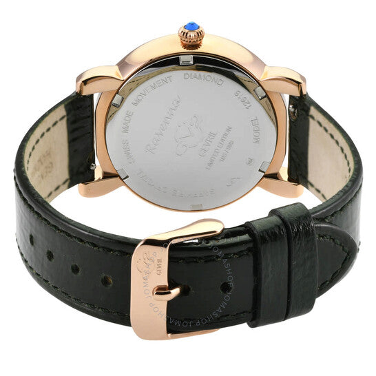 ساعة Gv2 من جيفريل، رافينا، للنساء، بمينا من عرق اللؤلؤ