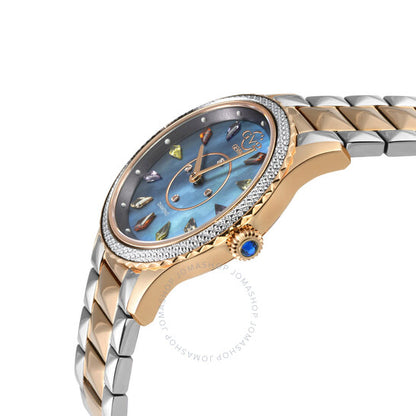Gv2 By Gevril, Siena Mother of Pearl Dial Quartz Ladies Watch