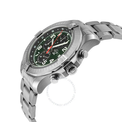 Gv2 By Gevril, T38 Chronograph Quartz Green Dial Men's Watch