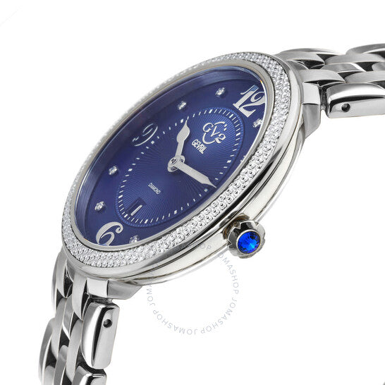 Gv2 By Gevril, Verona Diamond Mother of Pearl Dial Ladies Watch