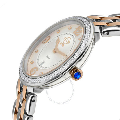 Gv2 By Gevril, Verona Diamond Mother of Pearl Dial Ladies Watch