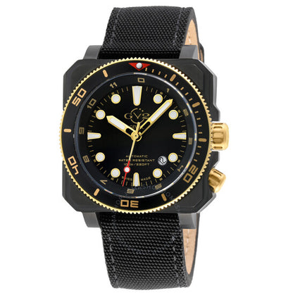 Gv2 By Gevril, XO Submarine Automatic Black Dial Men's Watch