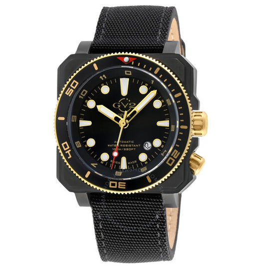 Gv2 By Gevril, XO Submarine Automatic Black Dial Men's Watch