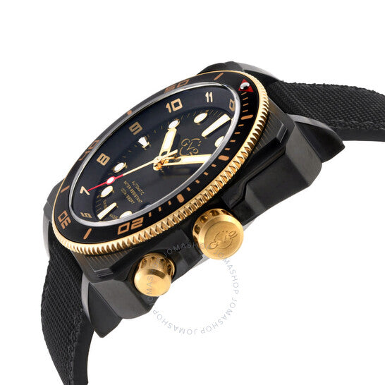 Gv2 By Gevril, XO Submarine Automatic Black Dial Men's Watch