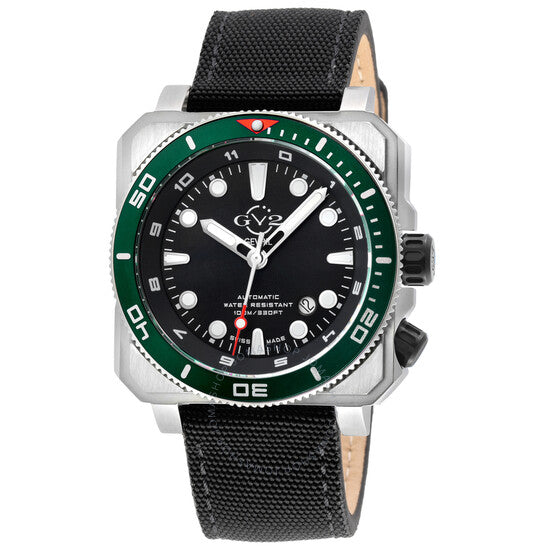 Gv2 By Gevril, XO Submarine Automatic Black Dial Men's Watch