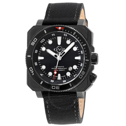 Gv2 By Gevril, XO Submarine Automatic Black Dial Men's Watch