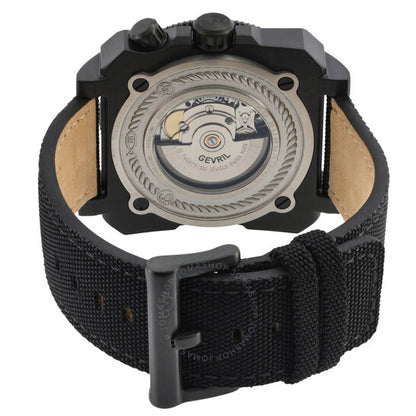 Gv2 By Gevril, XO Submarine Automatic Black Dial Men's Watch