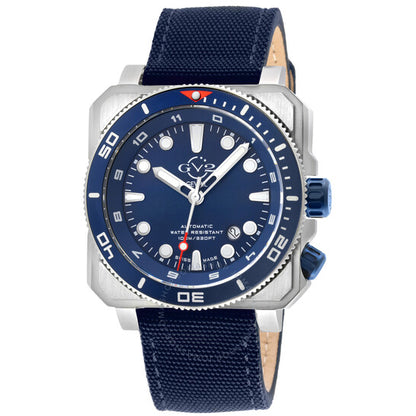 Gv2 By Gevril, XO Submarine Automatic Blue Dial Men's Watch