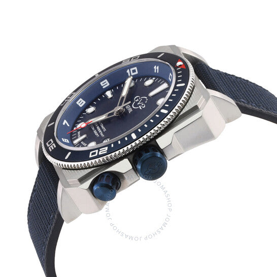 Gv2 By Gevril, XO Submarine Automatic Blue Dial Men's Watch