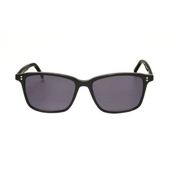 Men's Black Square Sunglasses