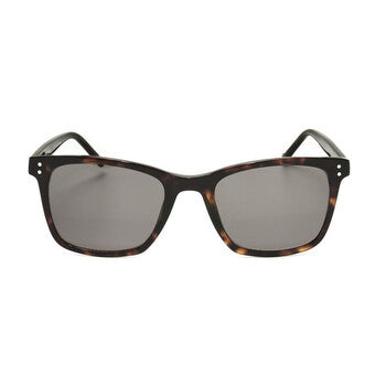 Men's Black Square Sunglasses