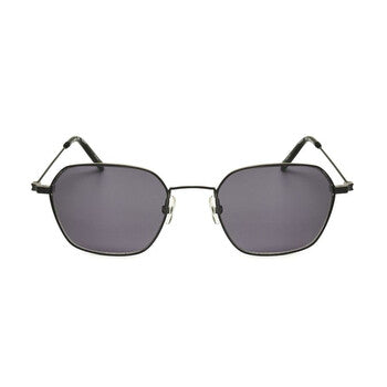 Men's Black Square Sunglasses
