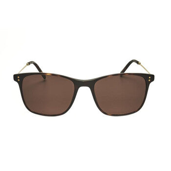 Men's Black Square Sunglasses