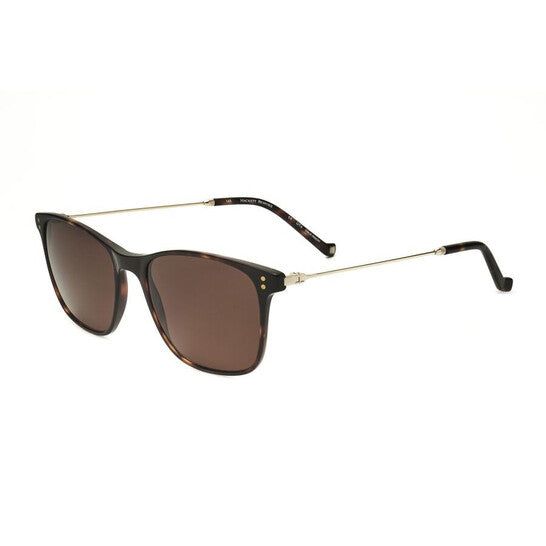 Men's Black Square Sunglasses