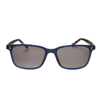 Men's Blue Rectangular Sunglasses