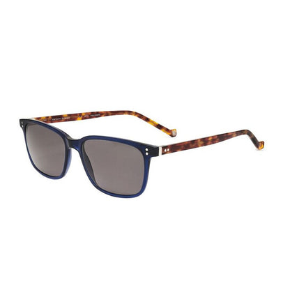 Men's Blue Rectangular Sunglasses