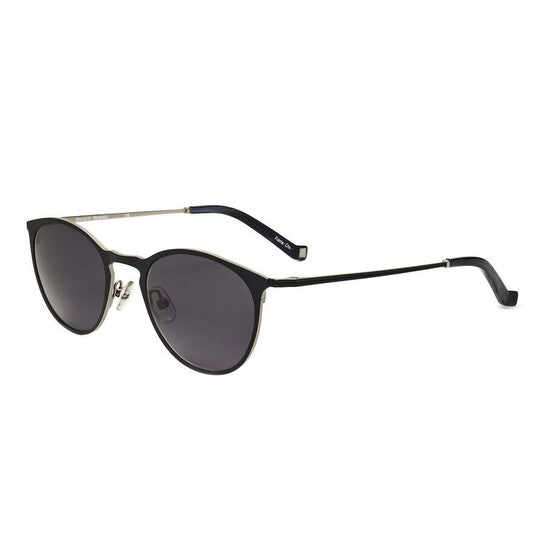 Men's Blue Round Sunglasses