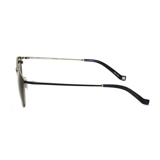 Men's Blue Round Sunglasses