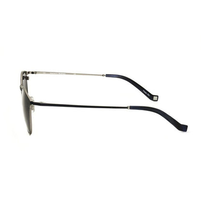 Men's Blue Round Sunglasses