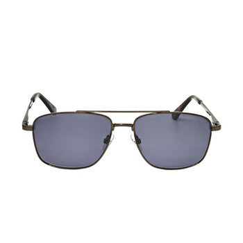 Men's Brown Aviator Sunglasses
