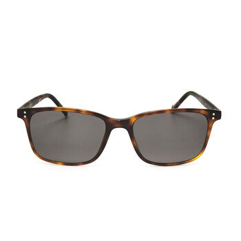 Men's Brown Rectangular Sunglasses