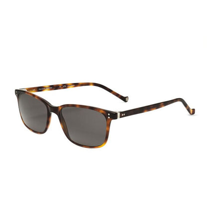 Men's Brown Rectangular Sunglasses